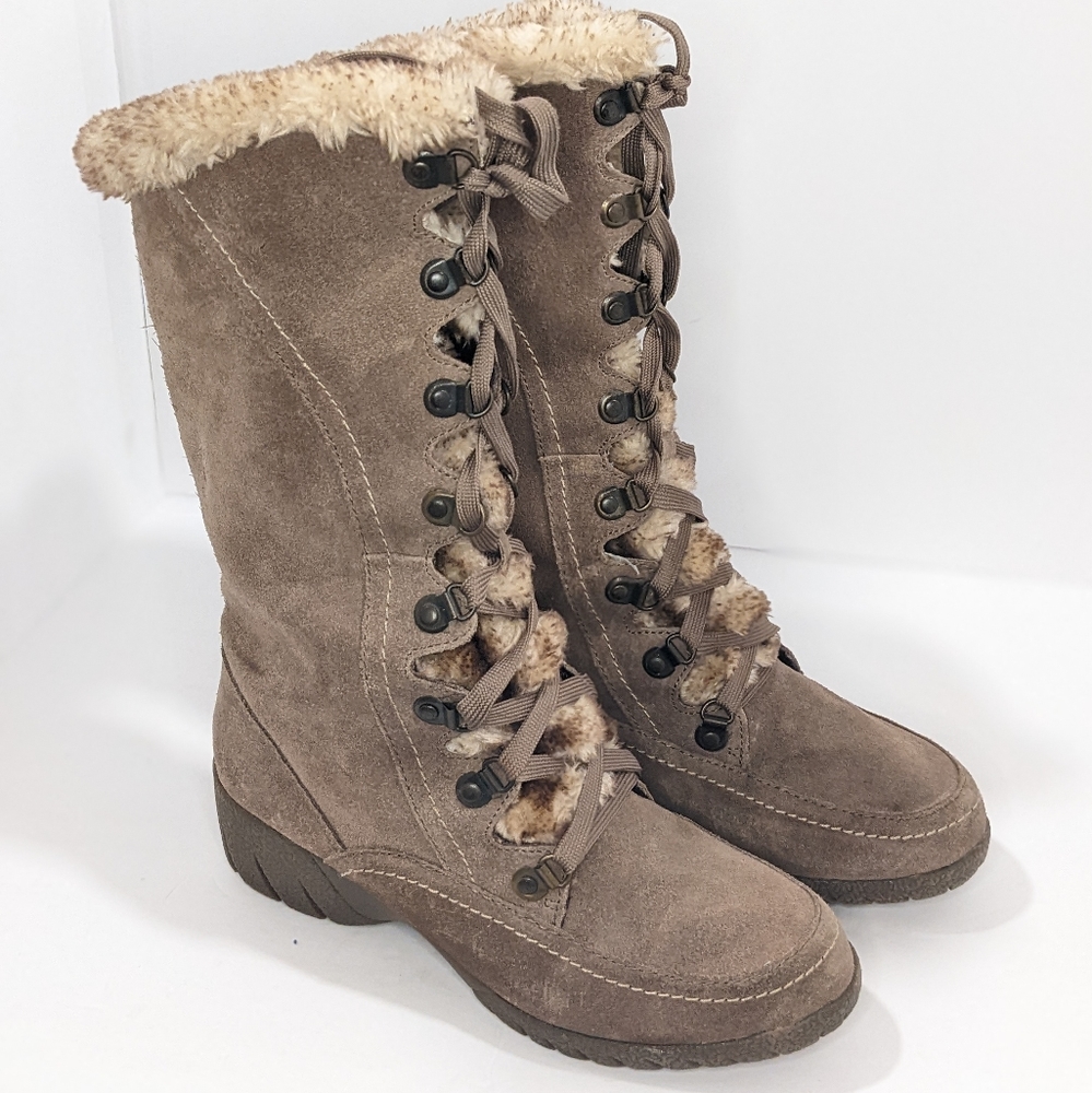 Sporto suede lace up winter boots - Picture 15 of 16